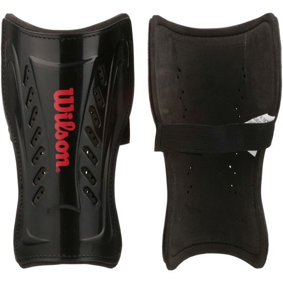 Wilson Black Youth Soccer Shin Guards WSP2000 - Picture 1 of 3